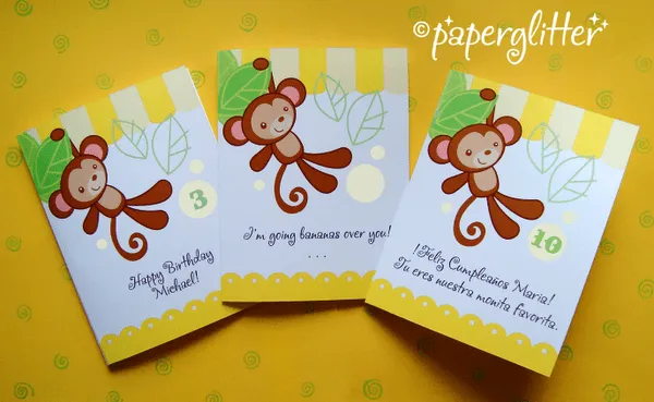 Tarjetas de invitación para fiesta infantil de cumpleaños Tarjetas de invitación para fiesta infantil de cumpleaños