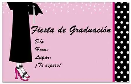 Tarjetas de invitación para fiestas de graduación | Fiesta101 Tarjetas de invitación para fiestas de graduación | Fiesta101