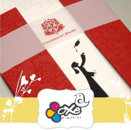 Tarjetas de matrimonio-Invitaciones: grado