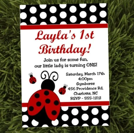 Como hacer tarjetas de invitación de mariquitas - Imagui Como hacer tarjetas de invitación de mariquitas - Imagui
