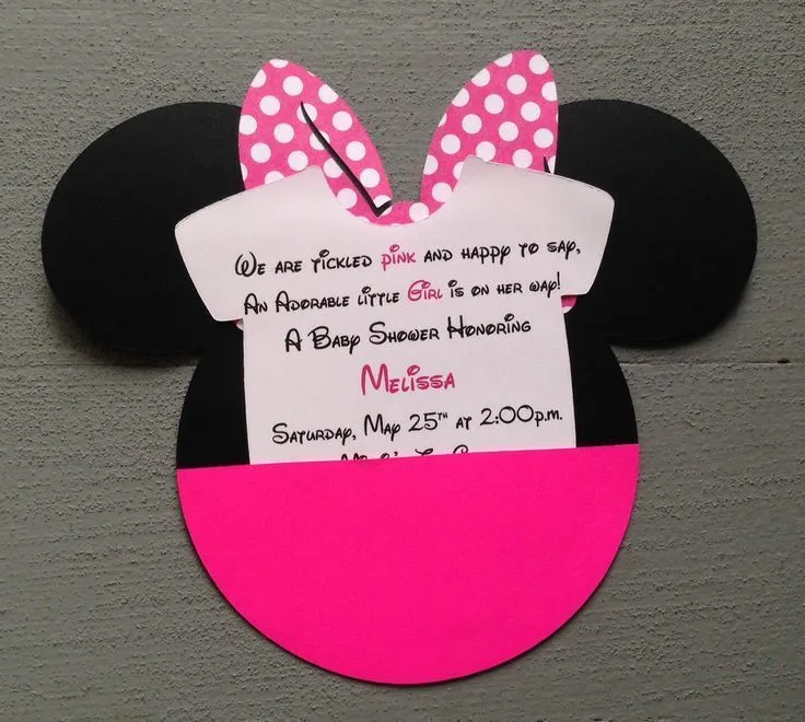 tarjetas de invitacion minnie mouse - Buscar con Google ...