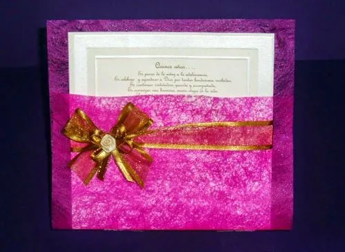 Tarjetas De Invitaciones De 15 Años Bonitas Y Modernas Para ...