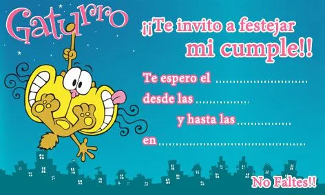 Tarjetas e Invitaciones de cumpleaños para Imprimir - Fiestas ... Tarjetas e Invitaciones de cumpleaños para Imprimir - Fiestas ...