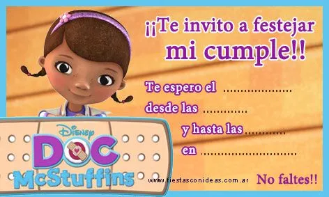 Tarjetas e Invitaciones de cumpleaños para Imprimir - Fiestas ...