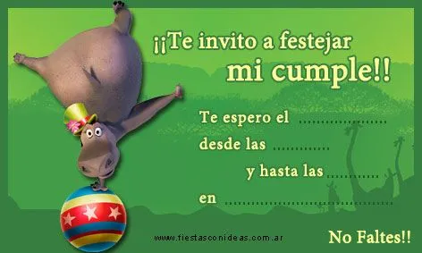 Tarjetas e Invitaciones de cumpleaños para Imprimir - Fiestas ... Tarjetas e Invitaciones de cumpleaños para Imprimir - Fiestas ...