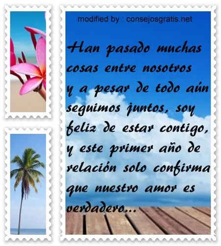 Tarjetas con lindas palabras de amor para aniversario de novios ... Tarjetas con lindas palabras de amor para aniversario de novios ...