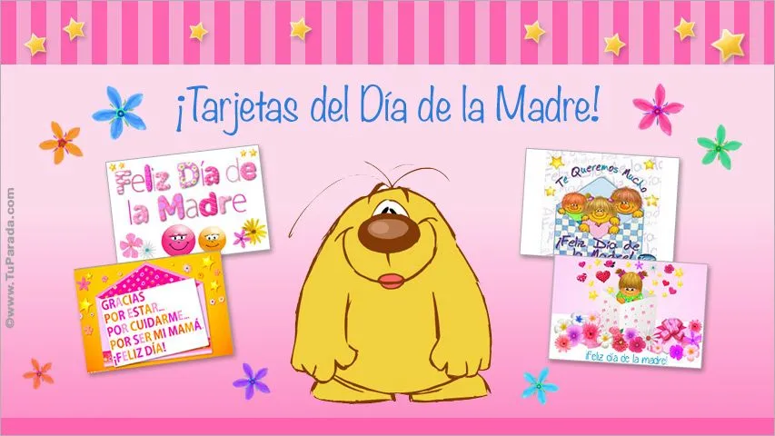 Tarjetas de día de la madre, postales virtuales para el día de las ... Tarjetas de día de la madre, postales virtuales para el día de las ...