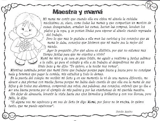 Tarjetas dia del maestro | Manualidades Infantiles