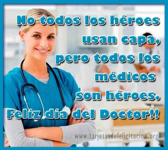 Tarjetas día del médico - Tarjetas de Felicitación