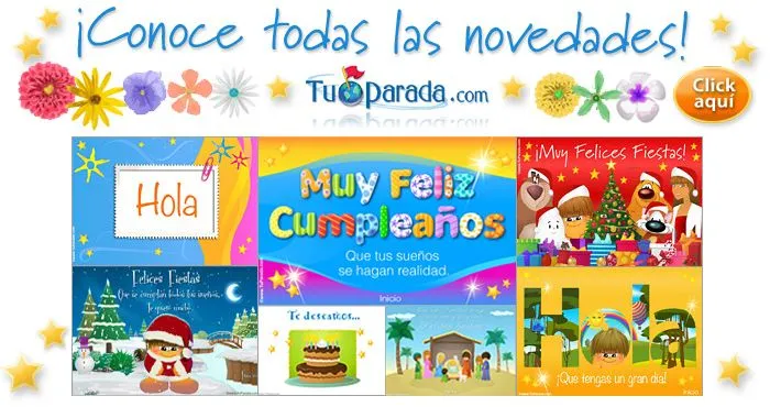 Tarjetas para móviles, postales animadas de Navidad para ir ...
