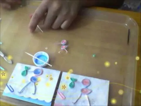 Tarjetas de Nacimiento o Baby Shower en Filigrana (Segunda parte ... Tarjetas de Nacimiento o Baby Shower en Filigrana (Segunda parte ...