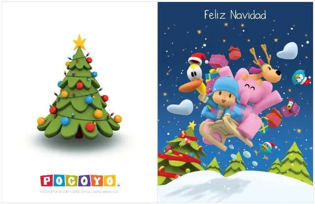 Tarjetas de Navidad - Felicitaciones - Postales de Navidad | Pocoyo Tarjetas de Navidad - Felicitaciones - Postales de Navidad | Pocoyo