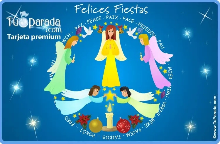 Tarjetas de Navidad, postales de Navidad, tarjetas animadas de ...