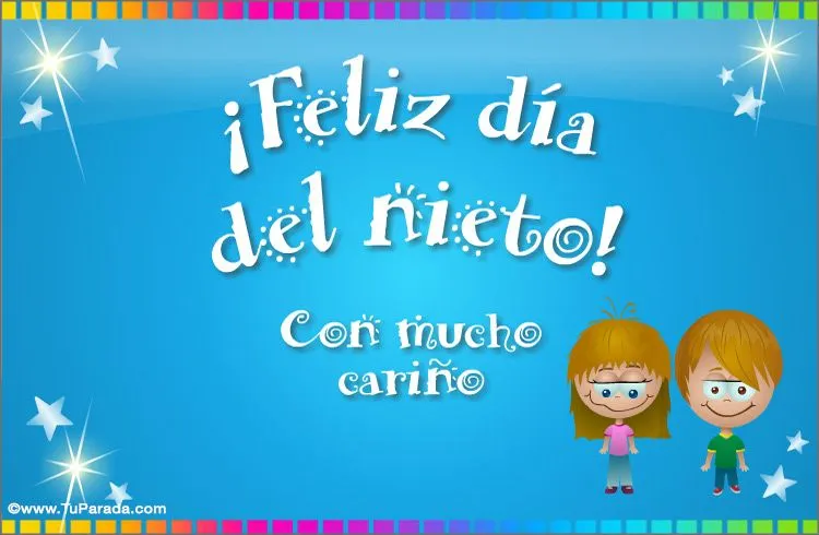 Tarjetas de nietos, postales para nietos, tarjetas de feliz día Tarjetas de nietos, postales para nietos, tarjetas de feliz día