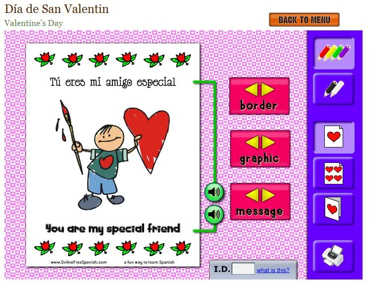 Valentine cards – Tarjetas de amor y amistad!
