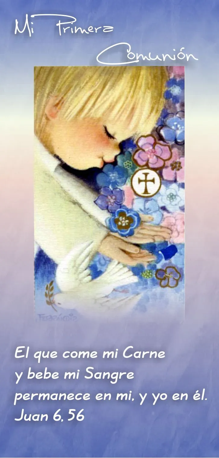 TARJETAS Y ORACIONES CATOLICAS: MI PRIMERA COMUNIÓN TARJETAS Y ORACIONES CATOLICAS: MI PRIMERA COMUNIÓN
