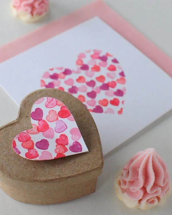 Tarjetas personalizadas para San Valentín - Guía de MANUALIDADES Tarjetas personalizadas para San Valentín - Guía de MANUALIDADES