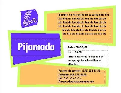 pijamadas divertidas!!!