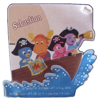 Tarjetas de piratas de los bayardiga - Imagui