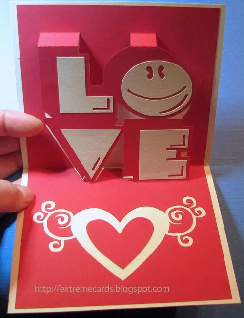 LOVE Pop Up Card LOVE Pop Up Card