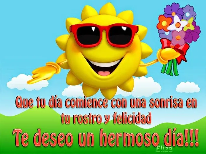 Tarjetas y Postales: Te deseo un hermoso día Tarjetas y Postales: Te deseo un hermoso día