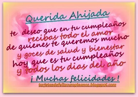 Tarjetas y Postales de Feliz Cumpleaños . : Para Ahijadas ... Tarjetas y Postales de Feliz Cumpleaños . : Para Ahijadas ...