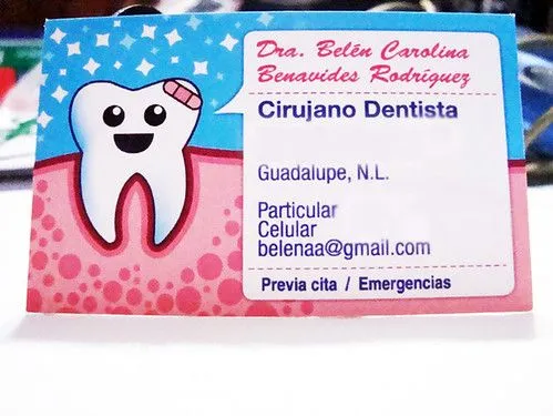 Tarjetas de presentacion Belen Vuelta | Flickr - Photo Sharing!