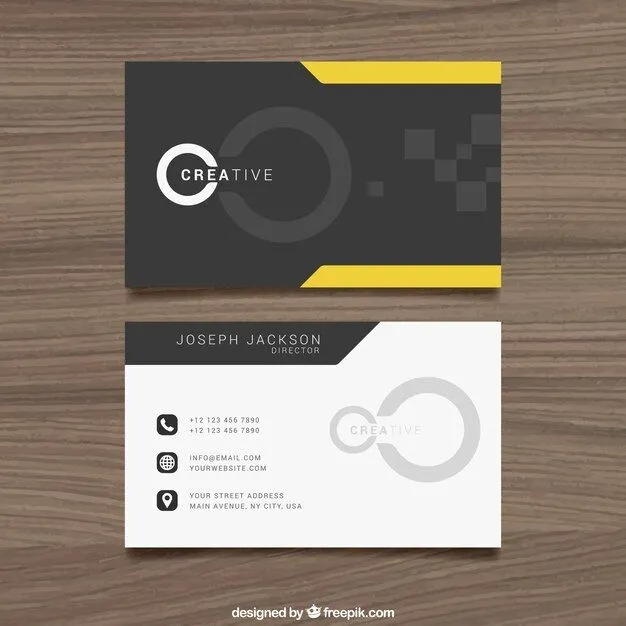Tarjetas De Presentacion Creativas | Fotos y Vectores gratis Tarjetas De Presentacion Creativas | Fotos y Vectores gratis