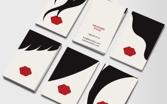 Tarjetas de presentación creativas. | Herramientas estilista ... Tarjetas de presentación creativas. | Herramientas estilista ...