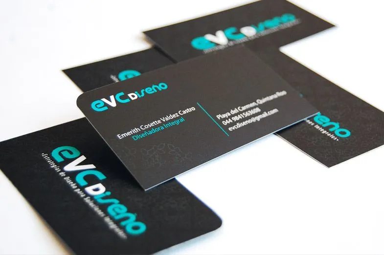 Tarjetas de presentación EVC DISEÑO | dotto blog