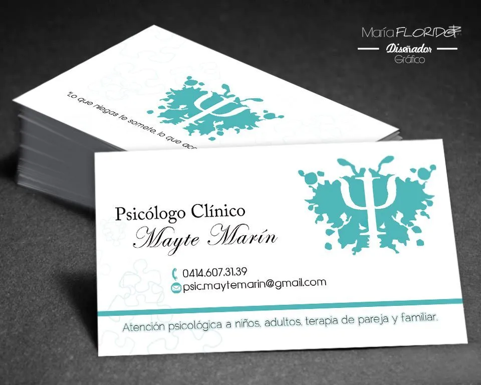 Tarjetas de presentacion psicologos, Tarjetas de presentacion personales, Diseños de tarjetas Tarjetas de presentacion psicologos, Tarjetas de presentacion personales, Diseños de tarjetas