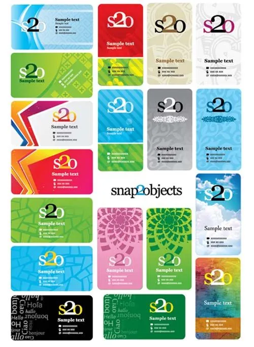Paquete de tarjetas de presentación vectorizadas gratis | Interlinkeo Paquete de tarjetas de presentación vectorizadas gratis | Interlinkeo