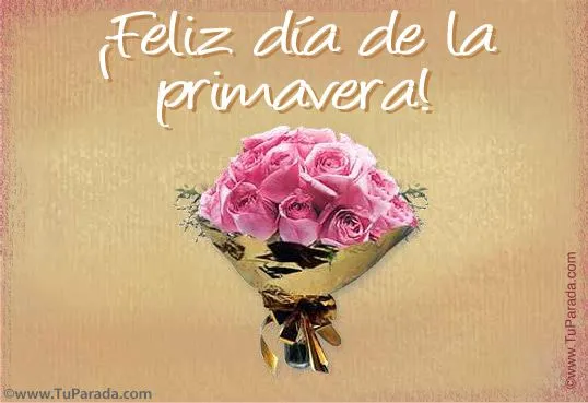 Tarjetas de Día de la Primavera, postales gratis para el dia de la ...