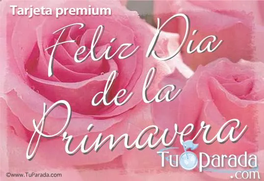 Tarjetas de Día de la Primavera, postales gratis para el dia de la ...