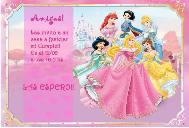 Tarjetas de cumpleaños princesas para imprimir - Imagui Tarjetas de cumpleaños princesas para imprimir - Imagui