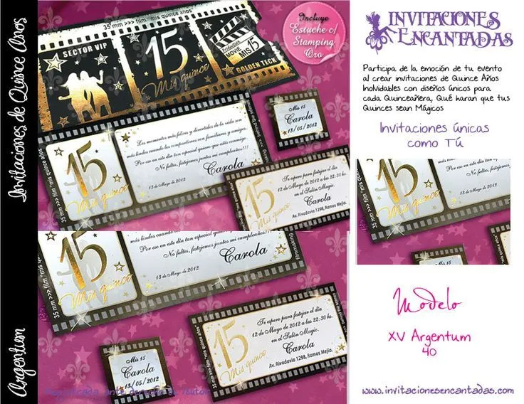 Invitaciones XV on Pinterest | Ticket, Bodas and Fiestas Invitaciones XV on Pinterest | Ticket, Bodas and Fiestas