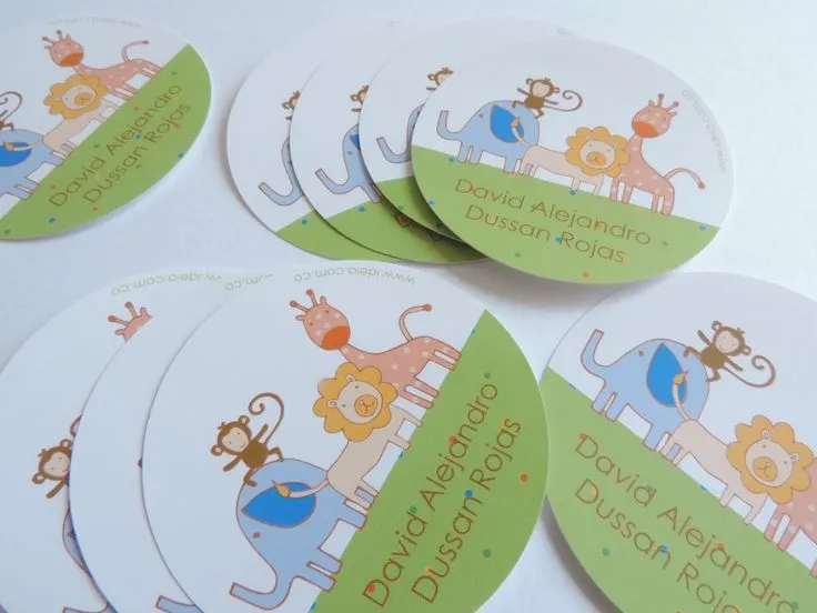 Tarjetas "Animales de la Selva" para marcar tus regalos | IDEIA ... Tarjetas "Animales de la Selva" para marcar tus regalos | IDEIA ...