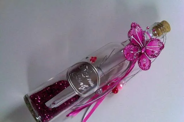 Recordatorios con botellas - Imagui