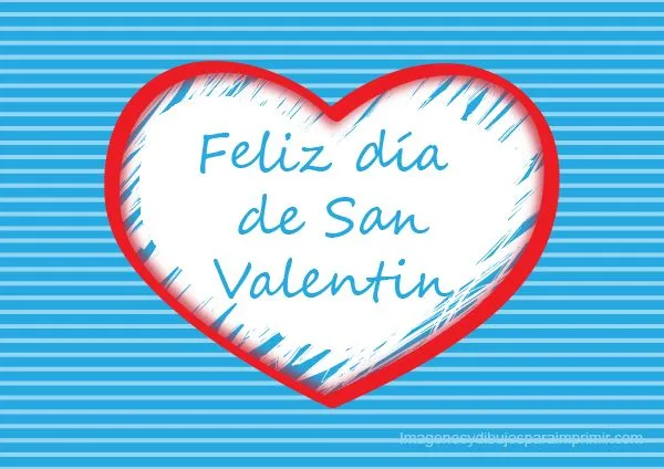 Tarjetas San valentin para imprimir - Imagenes y dibujos para ... Tarjetas San valentin para imprimir - Imagenes y dibujos para ...