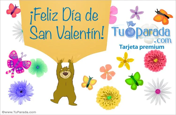 Tarjetas de San Valentín, postales de San Valentín, día de los ...