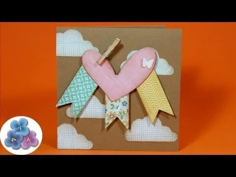 Como hacer Tarjetas de San Valentin Tarjetas de Amor DIY Card ...