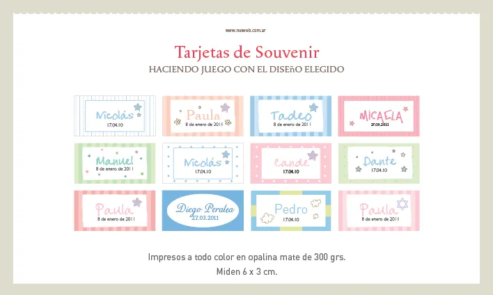 Tarjetas para souvenirs de bautismo para imprimir gratis - Imagui