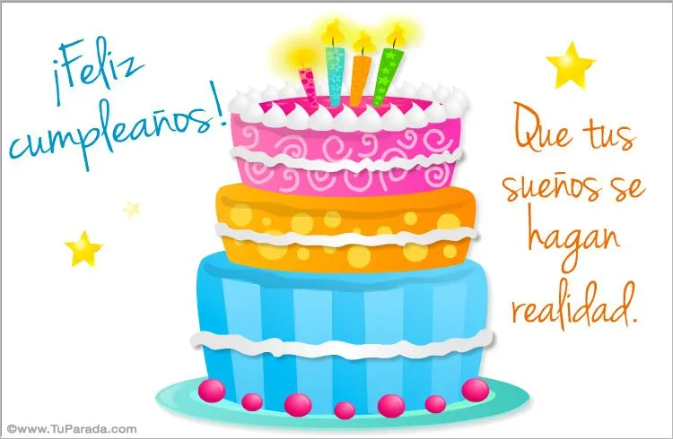Postal de cumpleaños con torta pastel, Cumpleaños, tarjetas Postal de cumpleaños con torta pastel, Cumpleaños, tarjetas