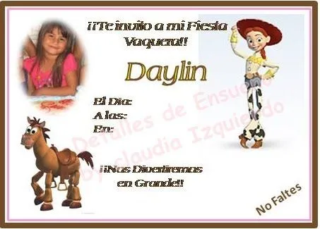 Como hacer gratis invitaciónes de Toy Story - Imagui Como hacer gratis invitaciónes de Toy Story - Imagui