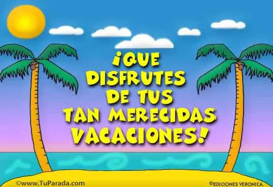 Tarjetas de vacaciones, postales de vacaciones, tarjetas de ...