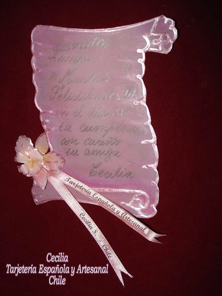 Tarjetería Española y Artesanal - Chile: enero 2011