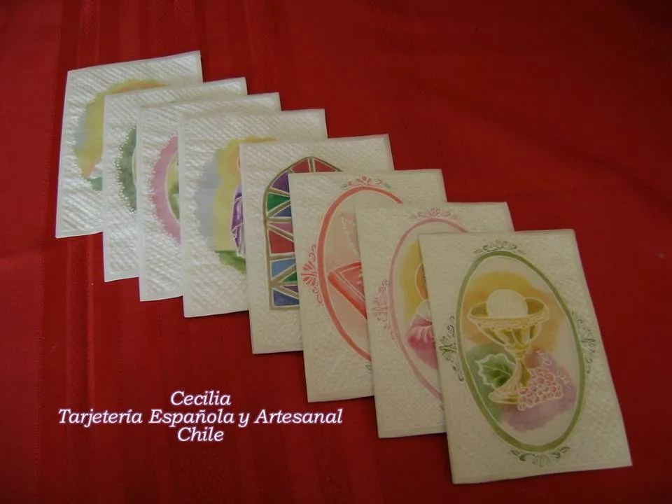 Tarjetería Española y Artesanal - Chile: Tarjetas de Primera ... Tarjetería Española y Artesanal - Chile: Tarjetas de Primera ...