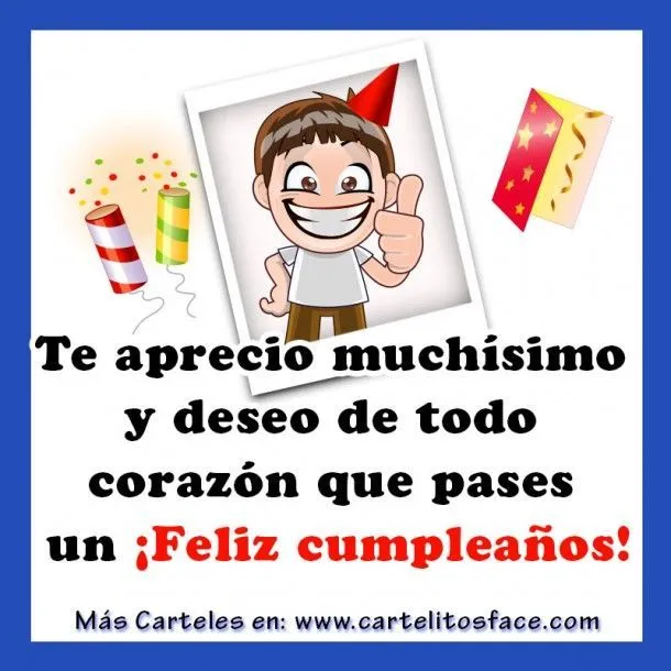 Tarjetitas de Cumpleaños on Pinterest | Happy Birthday, Facebook ... Tarjetitas de Cumpleaños on Pinterest | Happy Birthday, Facebook ...