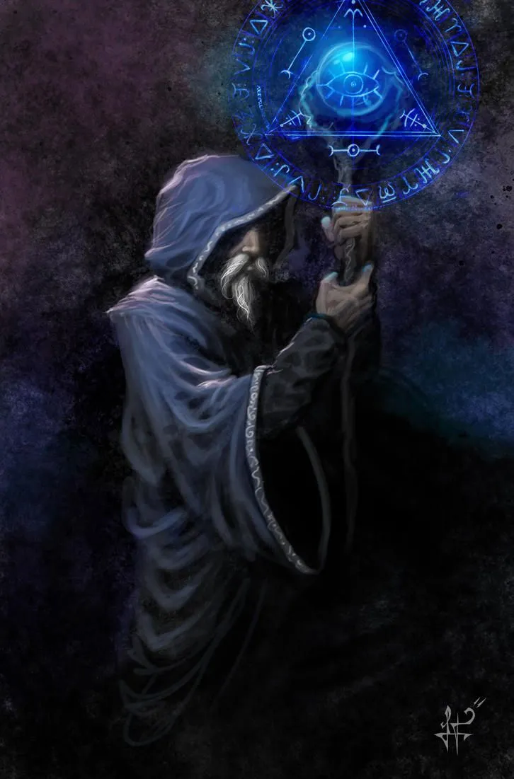 Tarot - El mago by demitrybelmont on DeviantArt