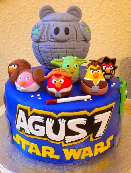 Tarta Angry Birds Star Wars - Paperblog